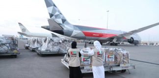 الإمارات تمنح تونس 11 طنا مساعدات طبية