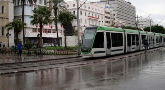 مياه الأمطار تعطل جولان المترو ونقل تونس