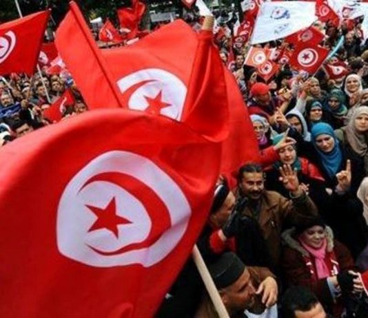 الإحتجاجات في تونس