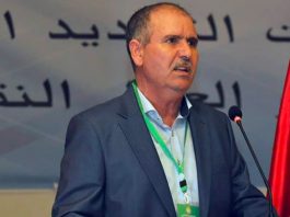 نور الدين الطبوبي الأمين العام للاتحاد العام التونسي للشغل.