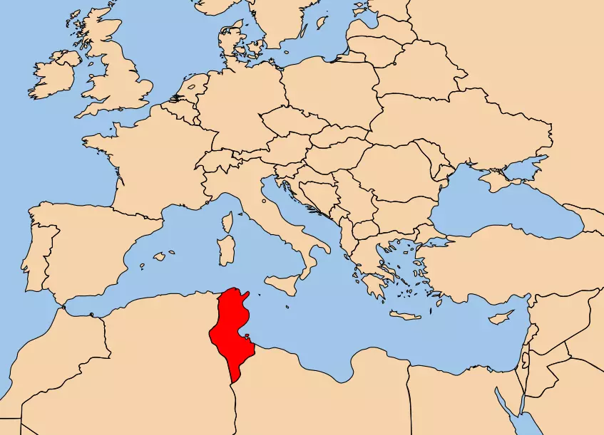 خريطة تونس العاصمة