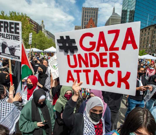 مسيرات دعم فلسطين