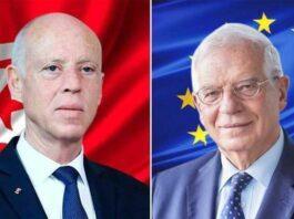 Josep Borrell-Selon un communiqué publié le jour de l'entretien téléphonique avec la Présidence de la République, Kais Saied a expliqué à Josep Borrell les raisons de l'annonce des mesures exceptionnelles en Tunisie, soulignant, en substance, que l'Etat tunisien est sur le point de effondrer.