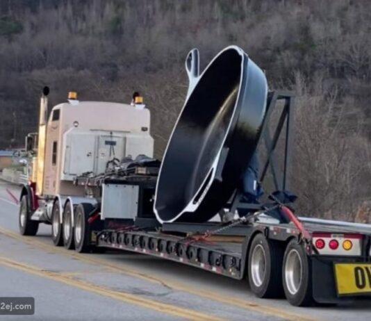 شاهد أكبر مقلاة