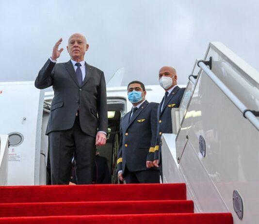 Kaïs Saïed à Bruxelles