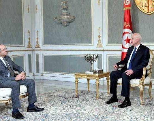 Kaïs Saïed reçoit Farouk