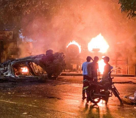 صدامات عنيفة في سريلانكا