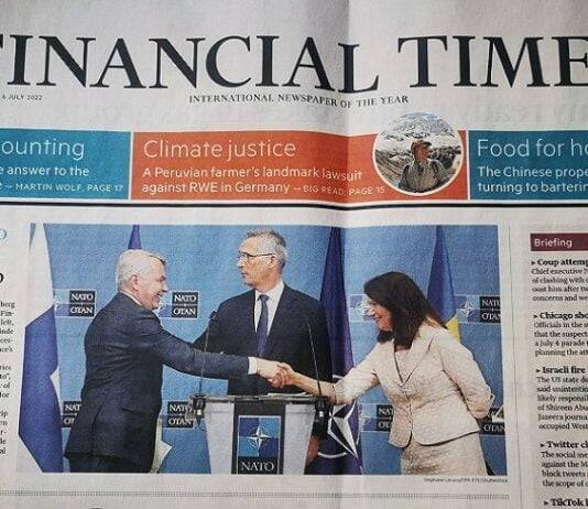 Le Financial Times évoque