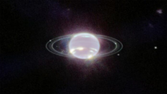 صورة مذهلة من جيمس ويب.. كوكب نبتون لؤلؤة هائلة الحجم في الفضاء