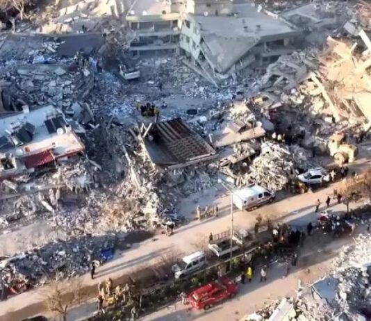 هزة أرضية جديدة